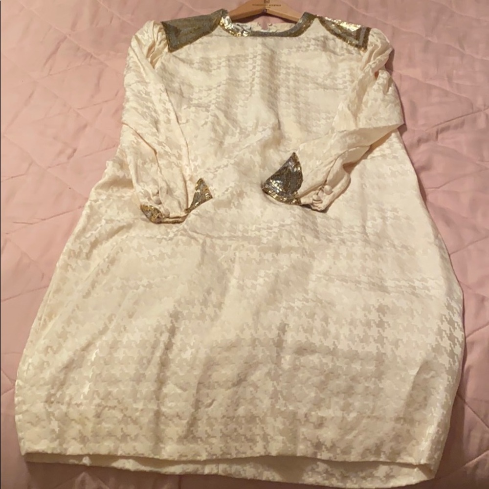 ✨Lillie Rubin Vintage silk dress with sequins